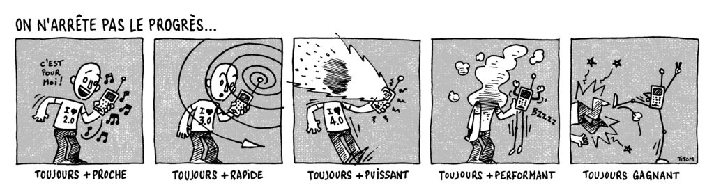 Le réseau 4G, le progrès et la mort des abeilles