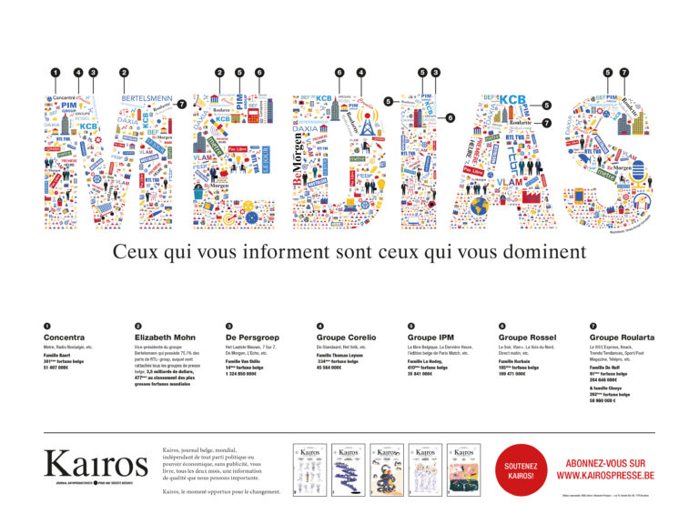 Affichage Kairos dans le métro bruxellois !
