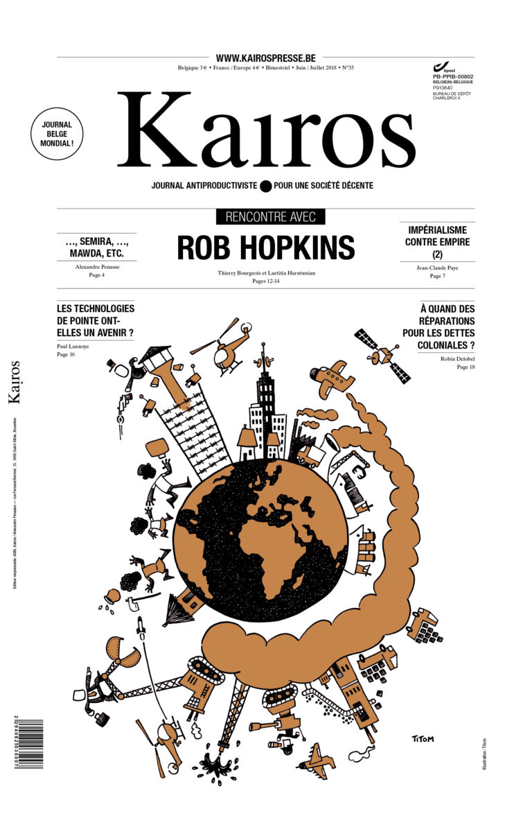 Le Kairos 35 dans toutes les librairies demain!