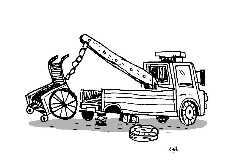 Pas de place pour les handicapés de grande dépendance