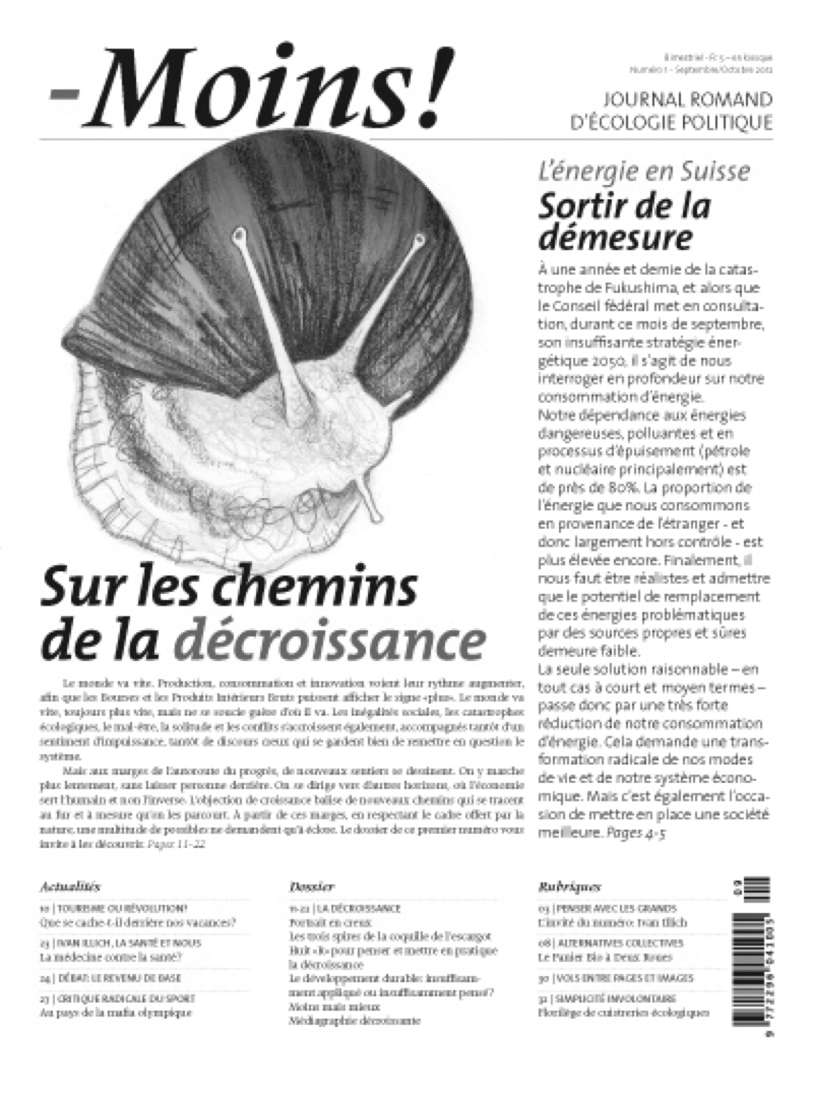 Nouveau journal suisse