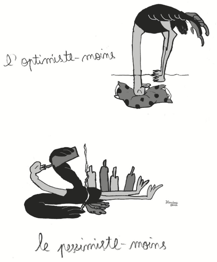 NOUS SOMMES CATASTROPHISTES, MAIS PAS PESSIMISTES ! (NI OPTIMISTES D’AILLEURS)