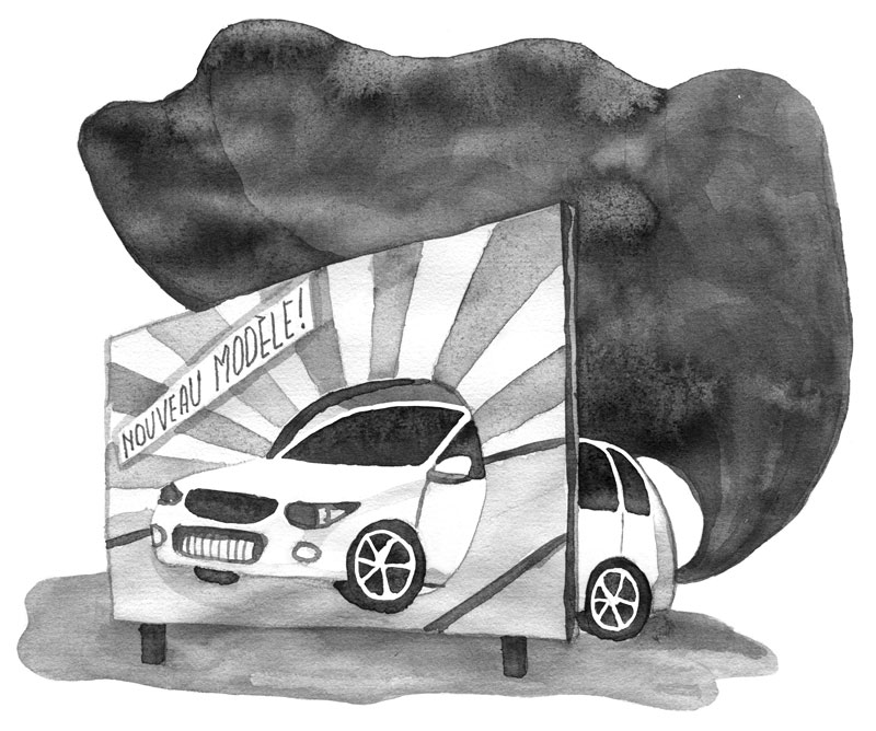 LA PUB POUR LA VOITURE CONTINUE À TUER…