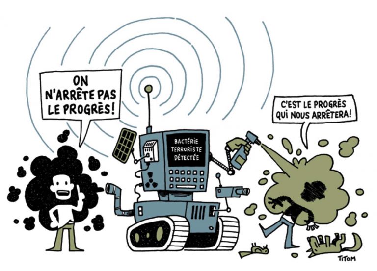 EN ALS WE DE ACHTERUITGANG STOPPEN?