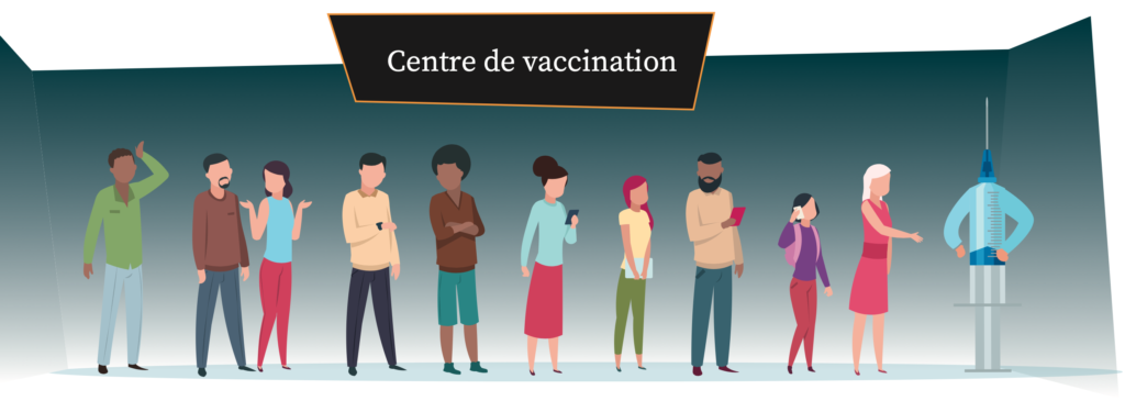 Au cœur d’un centre de vaccination bruxellois