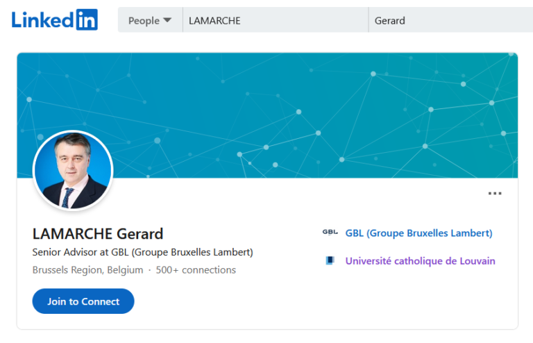 Gérard Lamarche, de filantroop