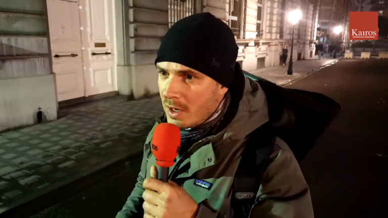 Toegang geweigerd tot de persconferentie