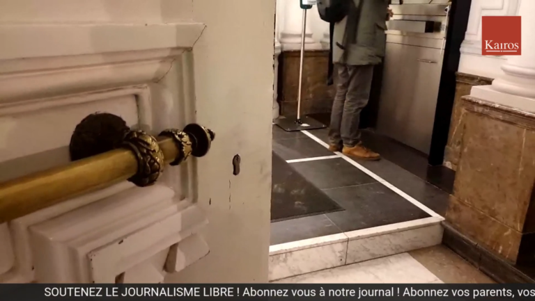 Interdit de conférence de presse car pas de pass sanitaire