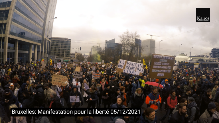 Demonstratie voor vrijheid