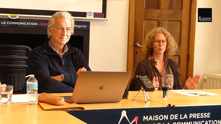 Conférence de presse de médecins à Liège