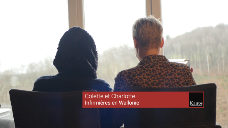 Sept soignantes derrière le rideau de fumée (5/7, 6/7): Colette et Charlotte