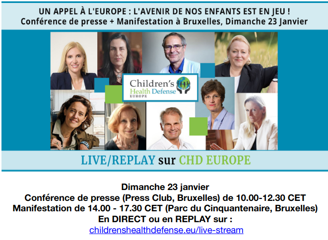 Un appel à l&rsquo;Europe: l&rsquo;avenir de nos enfants et en jeu!