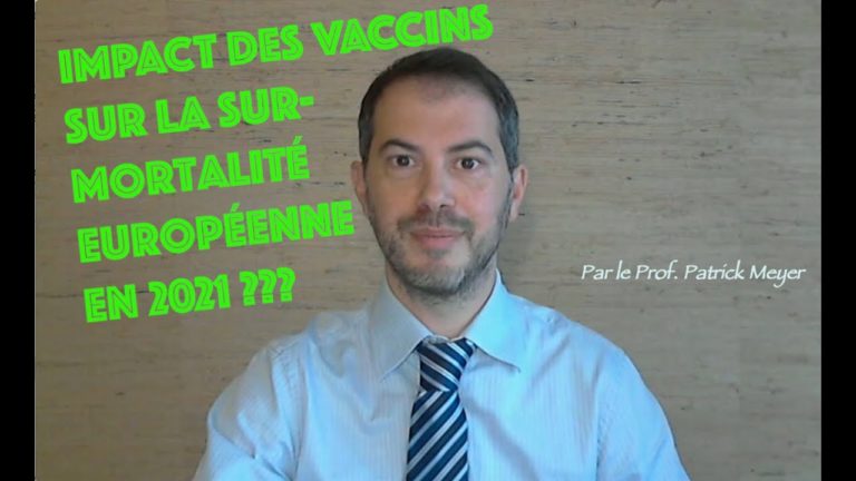 Effect van vaccins op de overmatige mortaliteit in 2021 in de EU, door Prof. Dr. Patrick Meyer