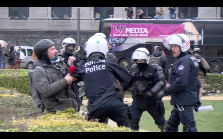 Agression de notre journaliste à la « manifestation pour la liberté » du dimanche 23 janvier 2022