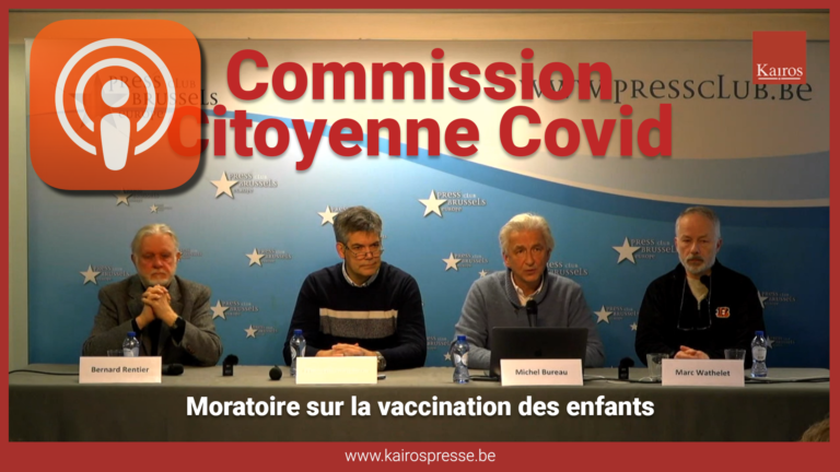 Commission Citoyenne Covid — Moratoire contre la vaccination des enfants