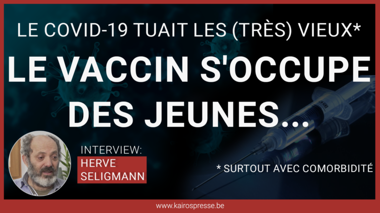 Le Covid-19 tuait les (très) vieux* Le vaccin s&rsquo;occupe des jeunes…