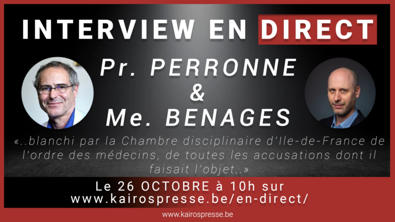 INTERVIEW du Pr PERRONNE & Me BENAGES