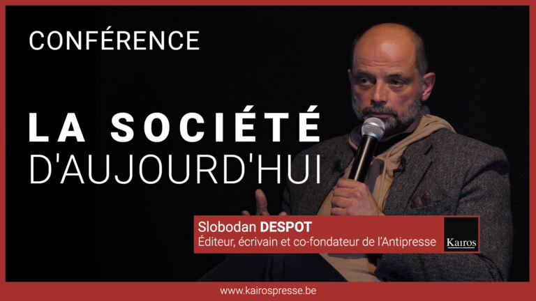CONFÉRENCE de Slobodan DESPOT organisée par les ADK