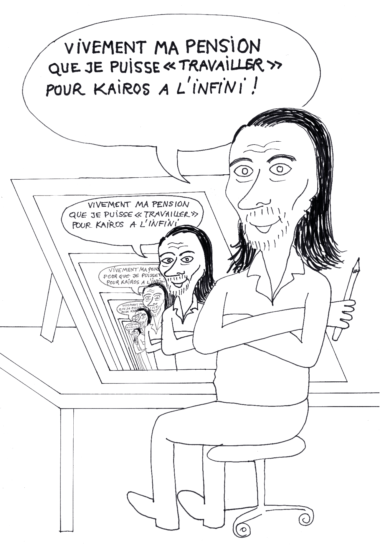 Voici mon nouveau travail