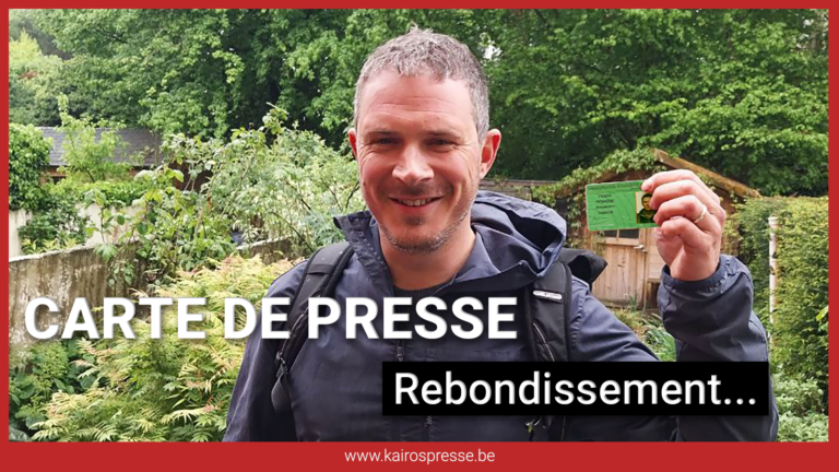 Carte de Presse: rebondissement…