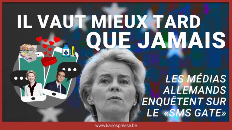 Il vaut mieux tard que jamais – les médias allemands enquêtent sur le « Sms gate »