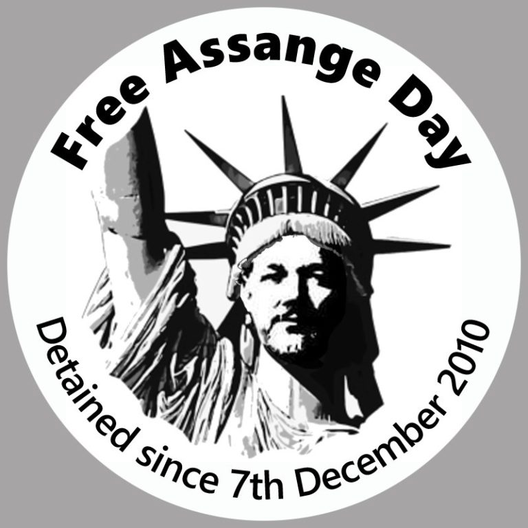 Free Assange Day: opgesloten sinds 7 december 2010!
