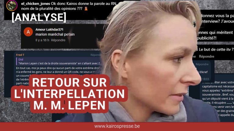 Retour sur l&rsquo;interpellation M. M. LEPEN
