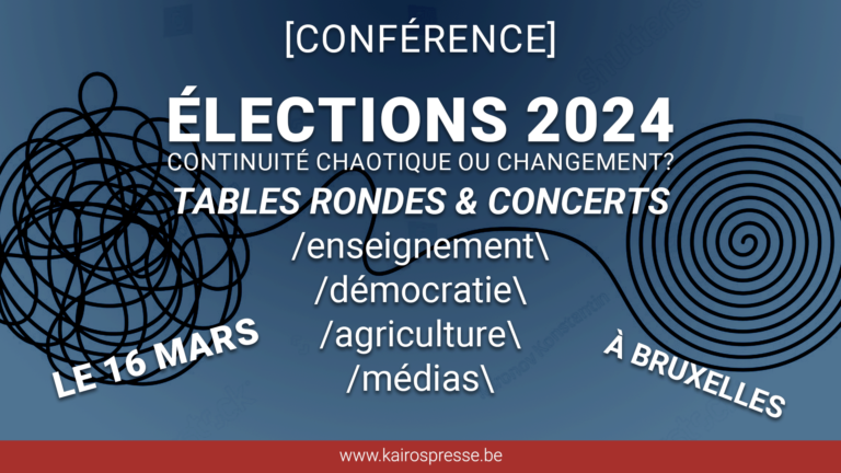 [CONFÉRENCE] Élections 2024: continuité CHAOTIQUE ou changement?