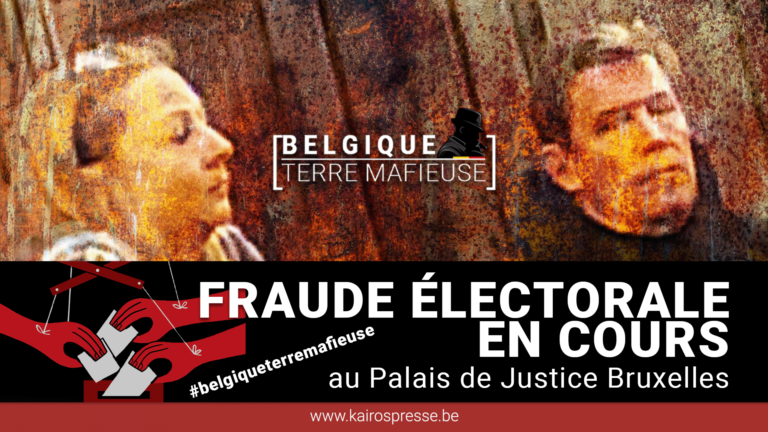 FRAUDE ÉLECTORALE EN COURS au palais de Justice Bruxelles