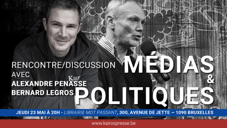 Rencontre-débat avec Alexandre Penasse et Bernard Legros