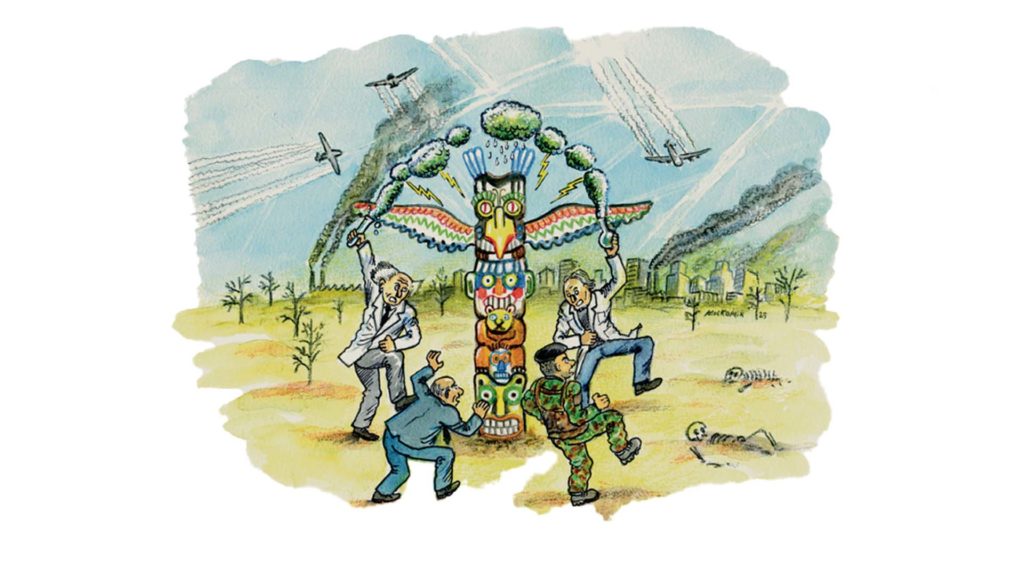 Capturer la géo-ingénierie, pas le CO2