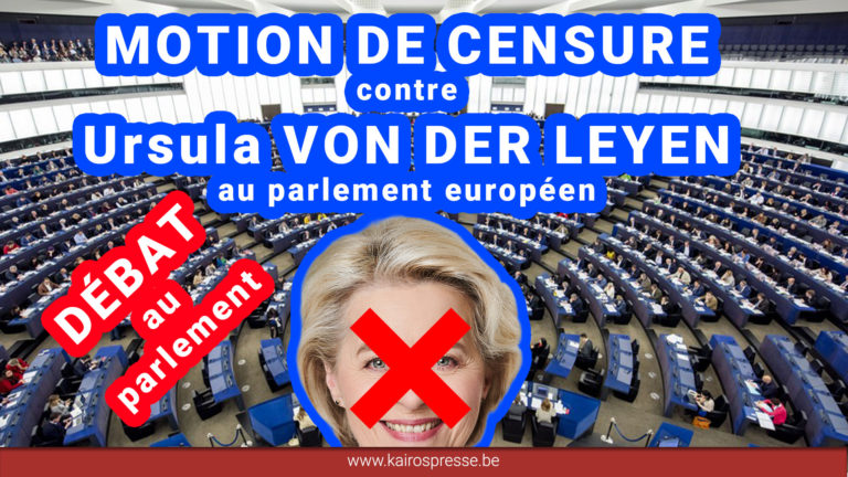 MOTION DE CENSURE contre Ursula VDL (débat)